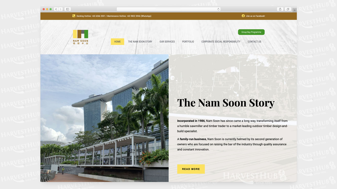Nam Soon Website